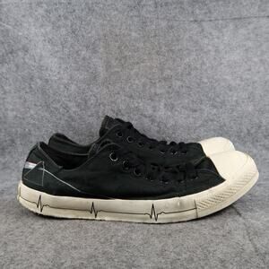 Converse Shoes Mens 10.5 Pink Floyd All Star Sneaker Casual Black Canvas Lace Up
